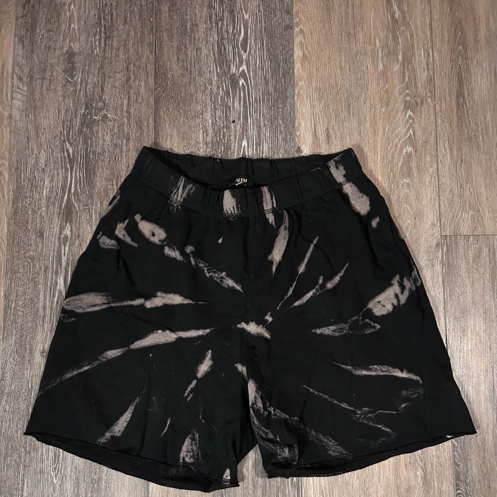 Tie-Dye Black Men's Shorts